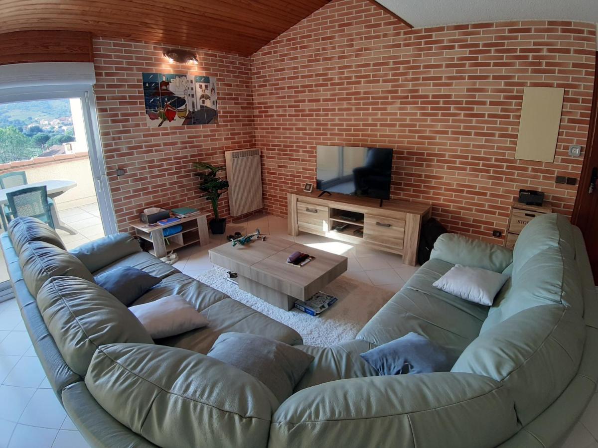 קוליור Superbe Appartement De 94M2 Avec Vue Sur Le Fort St Elme מראה חיצוני תמונה